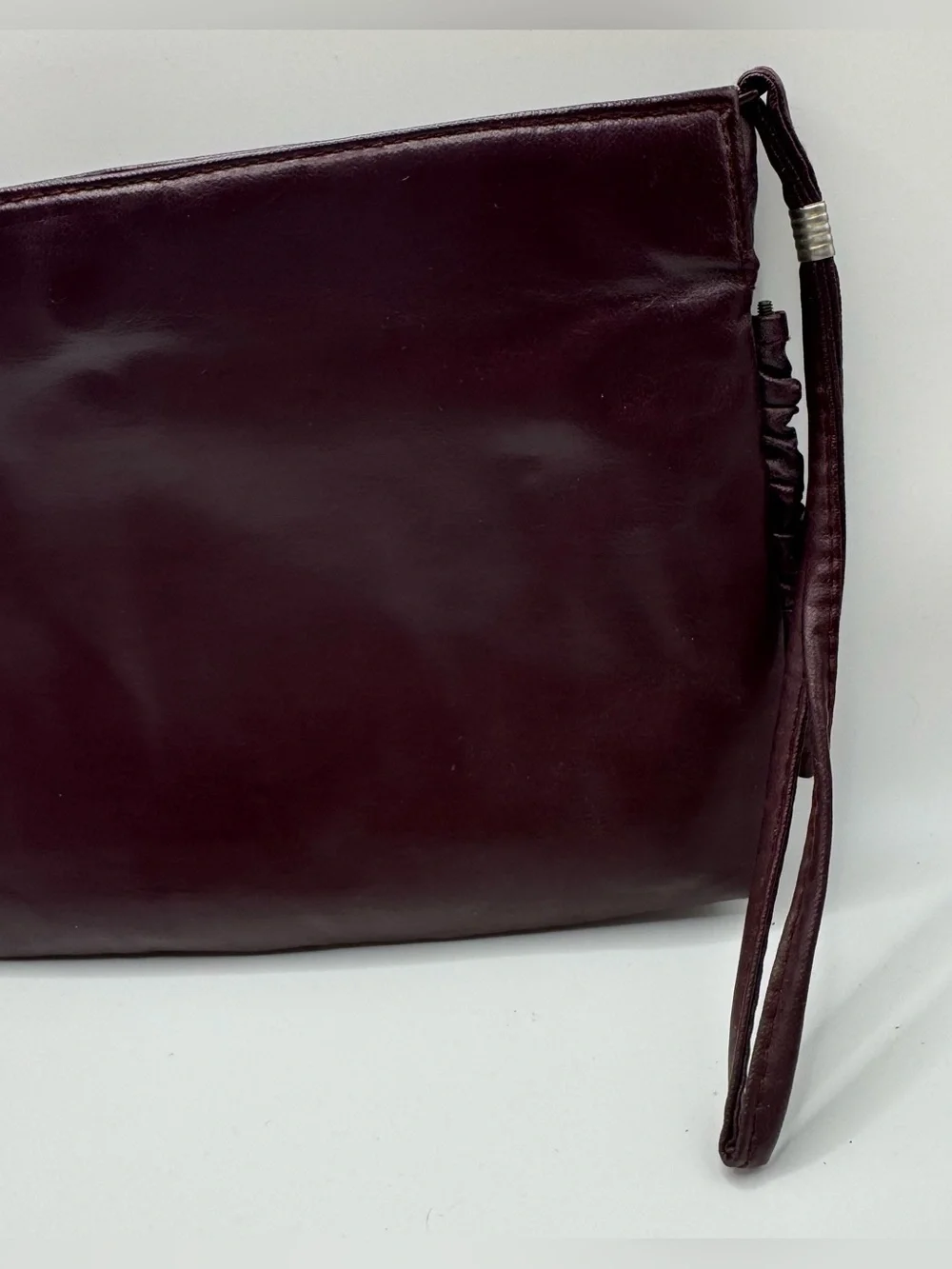VTG Womens Plum Handbag Wristlet  Whimsygoth Dark Academia Accessory Snaps